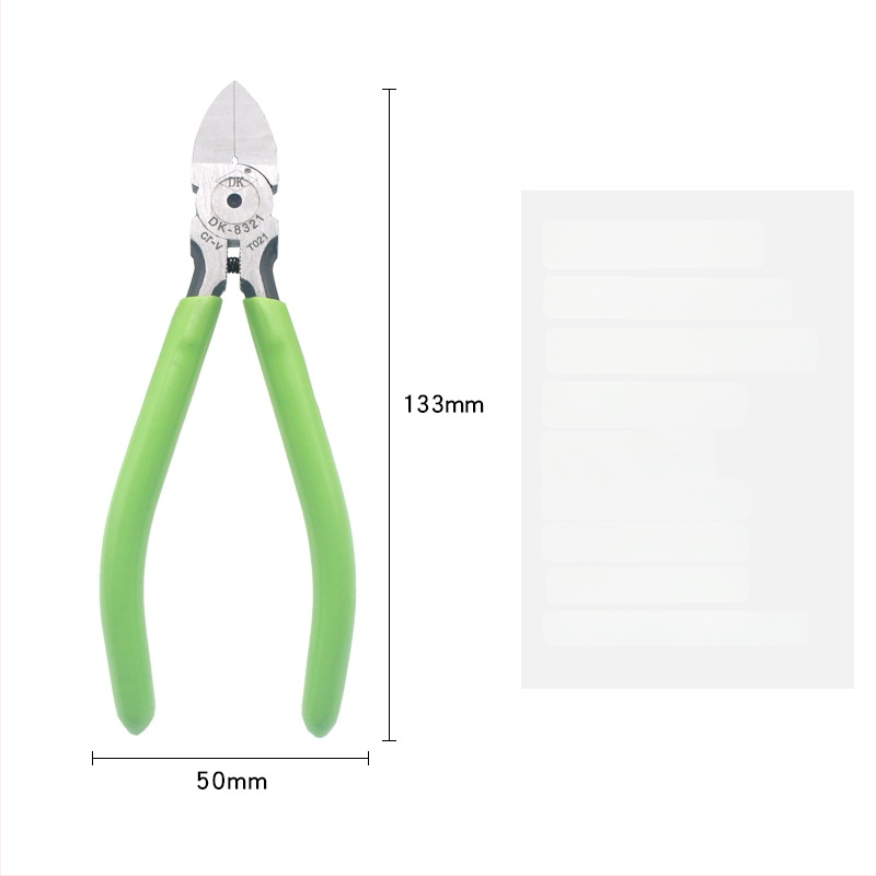 DK priemyselné diagonálne kliešte na rezanie A05, Cr-V oceľ, pevné a odolné, hmotnosť 0,15 kg