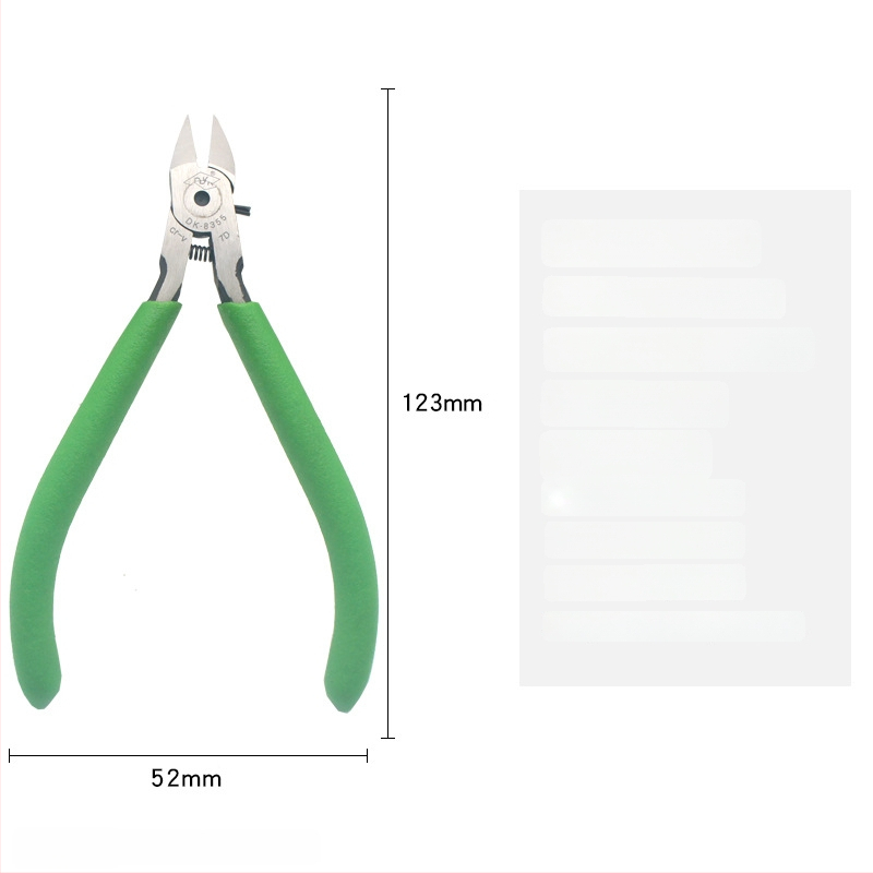 DK priemyselné diagonálne kliešte na rezanie A05, Cr-V oceľ, pevné a odolné, hmotnosť 0,15 kg