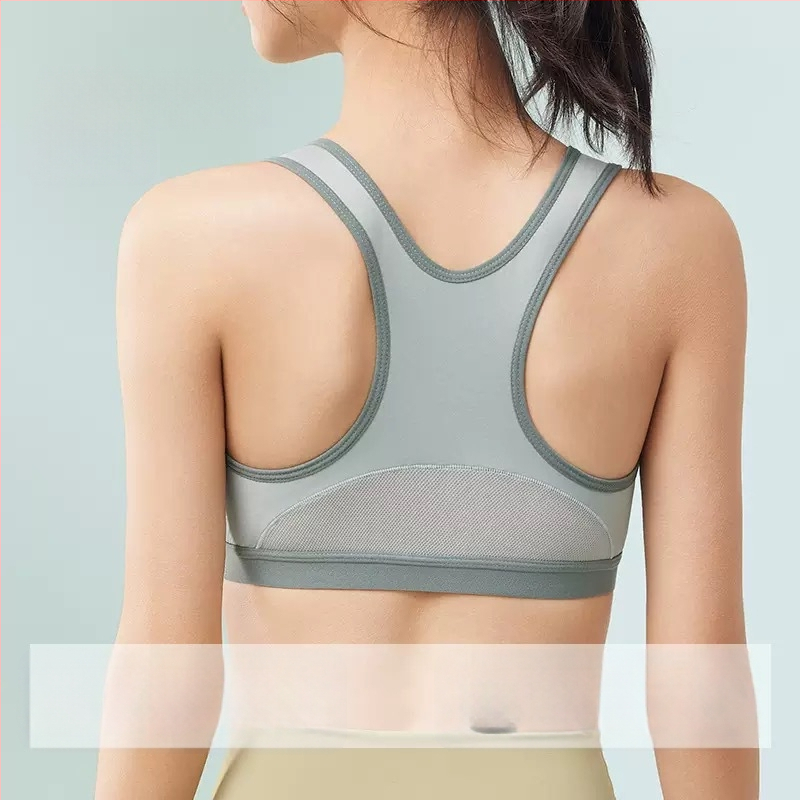 Športová podprsenka s pevnými košíčkami pre dievčatá 12–15 rokov, bavlnená látka, plný košíček, tenká tvarovaná košíček s peny, pevné dvojité ramienka, priedušná a odvádza pot