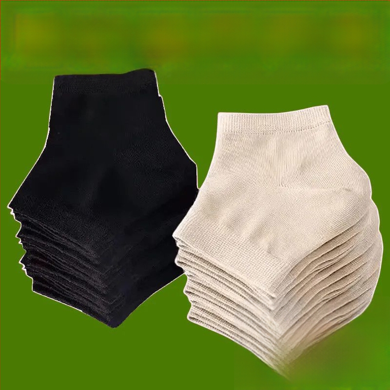 Ponožky na popraskané päty – unisex (Celosezónne použitie, gél zo silikónu, negatívne ióny, hydratácia)