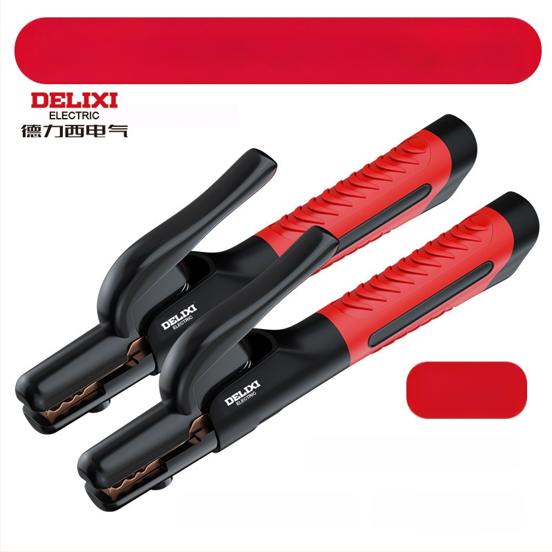 Zváracia spona Delixi, meď, vysokoteplotná, pre zváranie oblúkové, hmotnosť 362 g