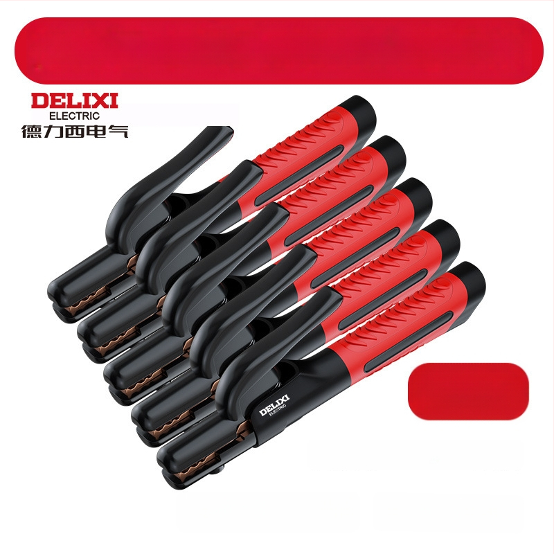 Zváracia spona Delixi, meď, vysokoteplotná, pre zváranie oblúkové, hmotnosť 362 g