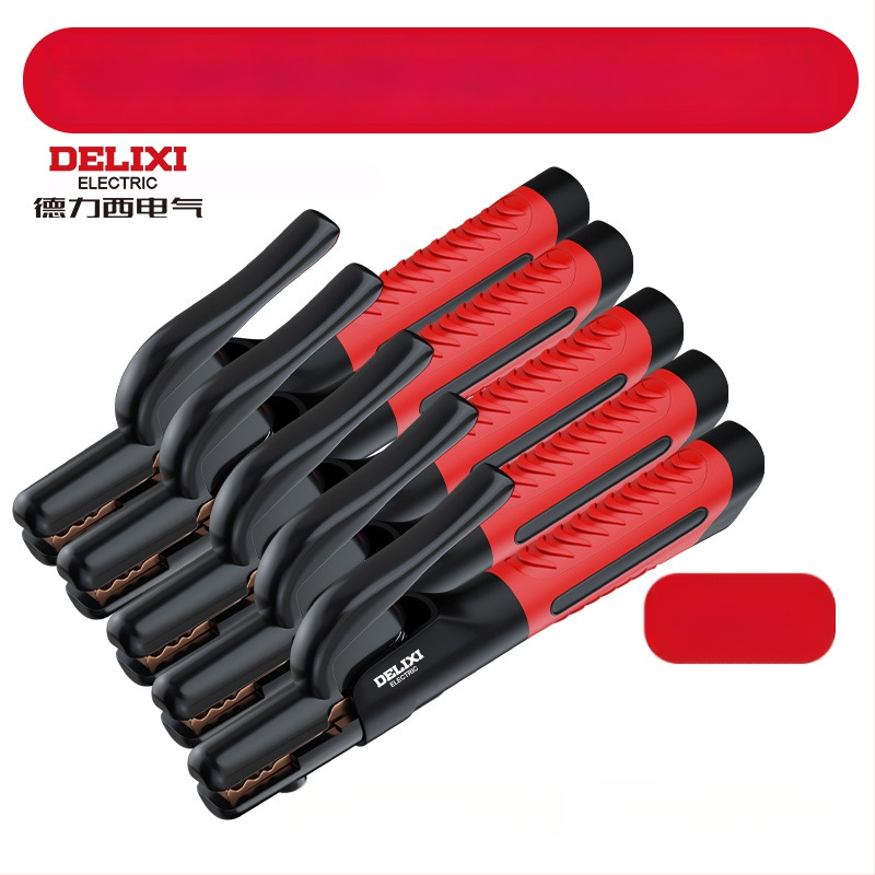 Zváracia spona Delixi, meď, vysokoteplotná, pre zváranie oblúkové, hmotnosť 362 g