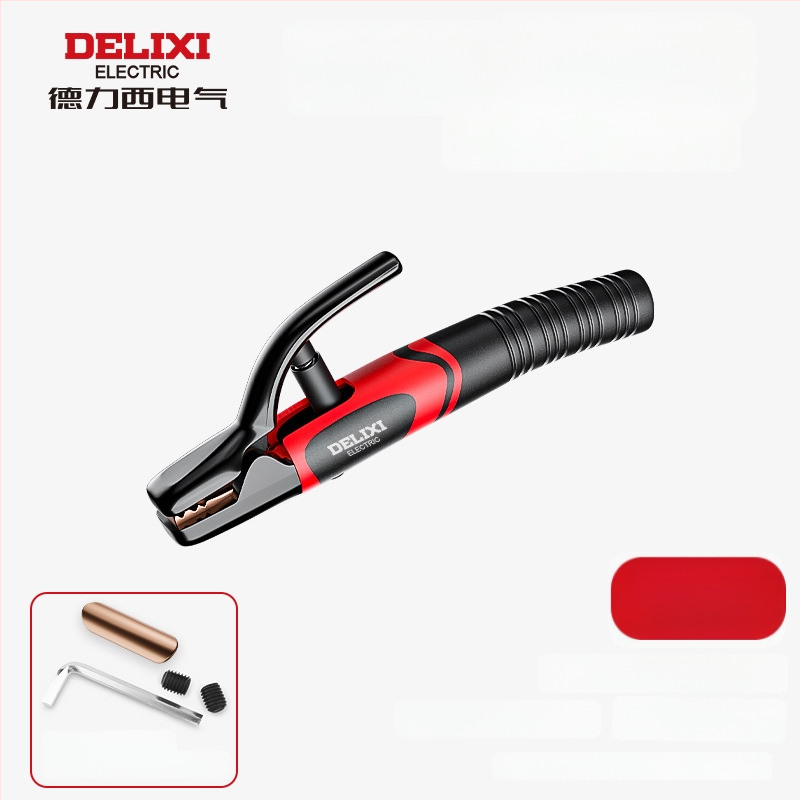 Zváracia spona Delixi, meď, vysokoteplotná, pre zváranie oblúkové, hmotnosť 362 g