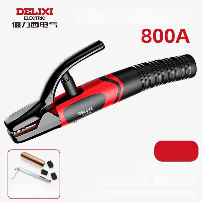 Zváracia spona Delixi, meď, vysokoteplotná, pre zváranie oblúkové, hmotnosť 362 g