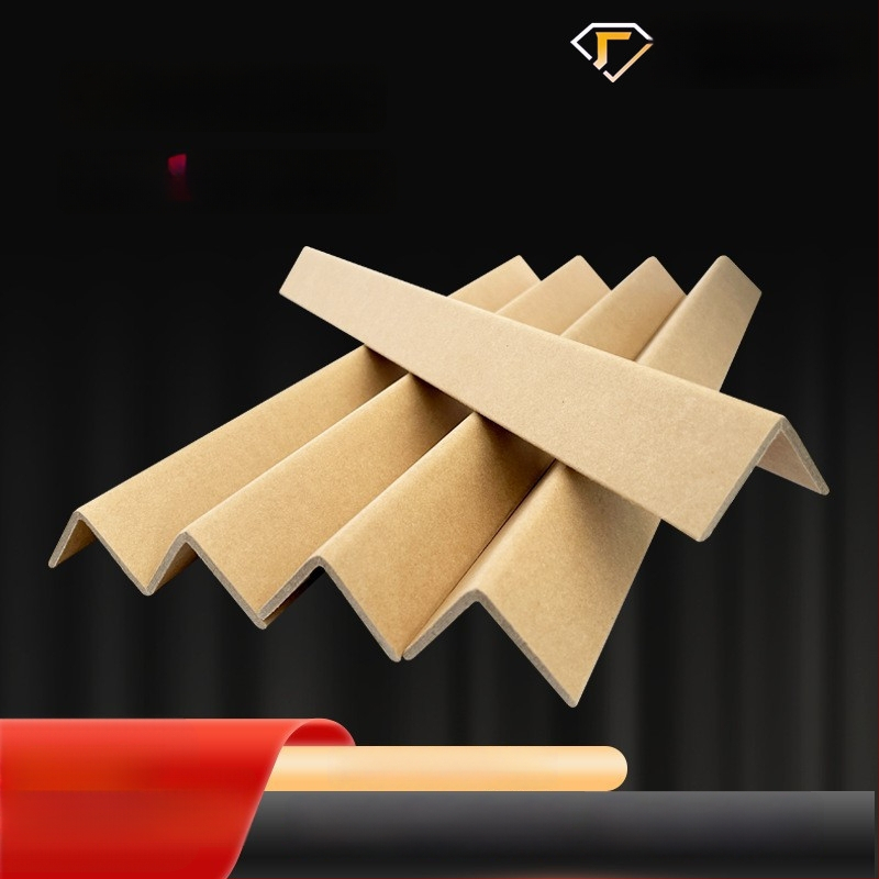 L-tvarovaný papierový ochranný roh, materiál: kraftový papier + gáza papier, proces: ochrana rohu papierom, značka Brown Shuo, pôvod: Shandong Zibo