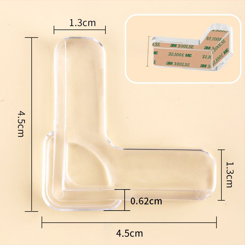 Proti kolízii ochranný roh pre okná s vnútorným otváraním, hliníkový rám typu Broken-Bridge, pravý uhol, mäkký ochranný vankúš, 1 ks