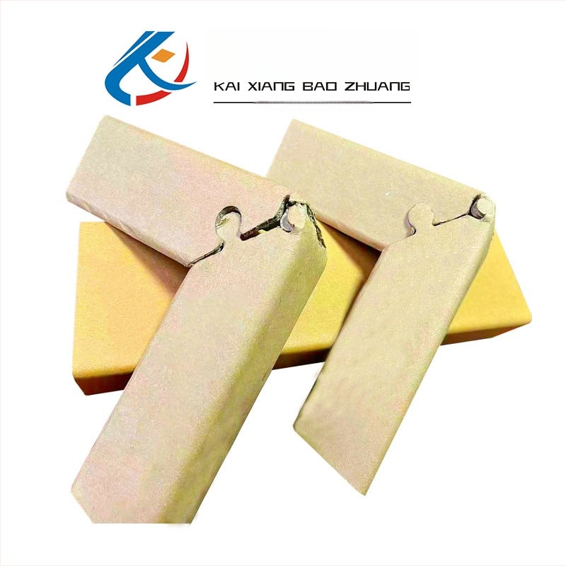 Kaixiang L-tvarovaný papierový roh ochranný diel z kraftového papiera, na zákazku, s potlačeným logom