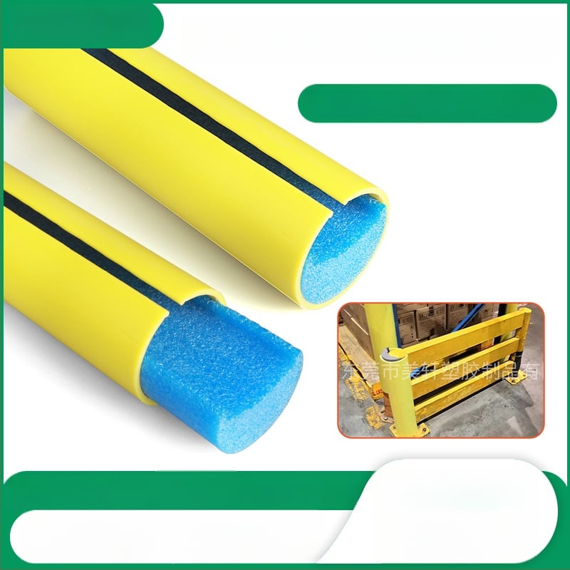 Meixuan Zväčšené anti-kolízne stĺpiky pre police s ochrannými rohmi pre expresné police - Typ: stĺpec, Balenie: 1, Licencované súkromné značky