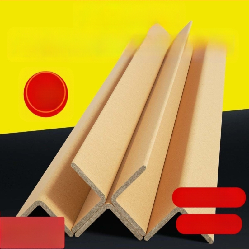 L-tvarované papierové rohové ochranné pásky pre sklenený nábytok, domáce spotrebiče a rámčeky na fotografie — z kraftového papiera a rolovacieho papiera, vlastná úprava, tlač loga k dispozícii