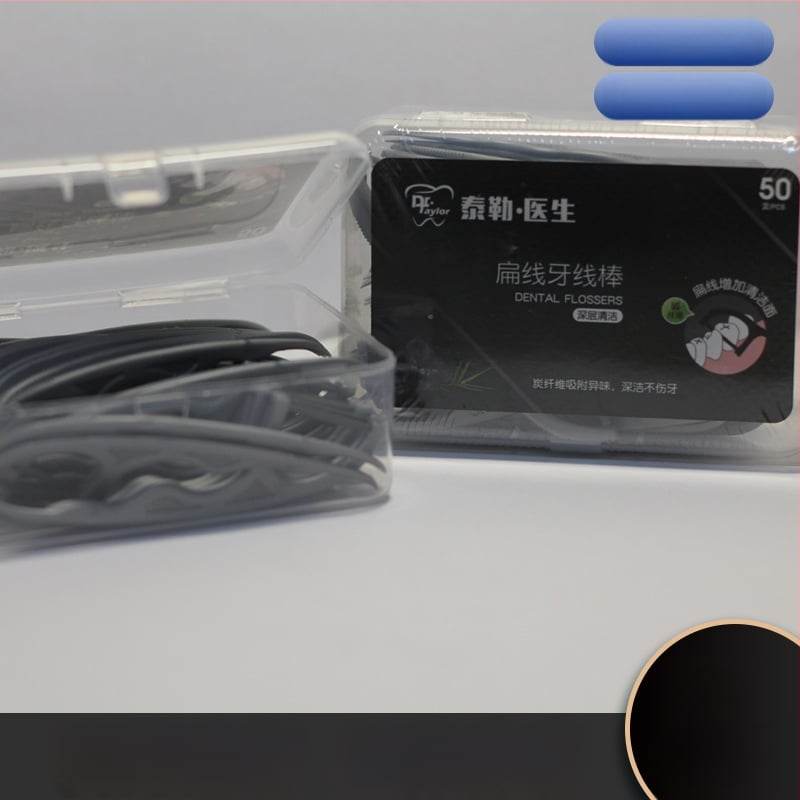 DR.TAYLOR zubné niťové špáradlá, plastové, jednorazové, 50–80 ks