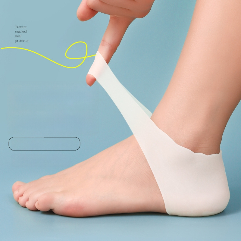 Silikónové návleky na päty – hydratačné ošetrovacie ponožky pre ženy (Značka Pengyi; Model CBHJT; Materiál: Iné; Ročné obdobia: Celý rok; Štýl: Bežný / Denný)