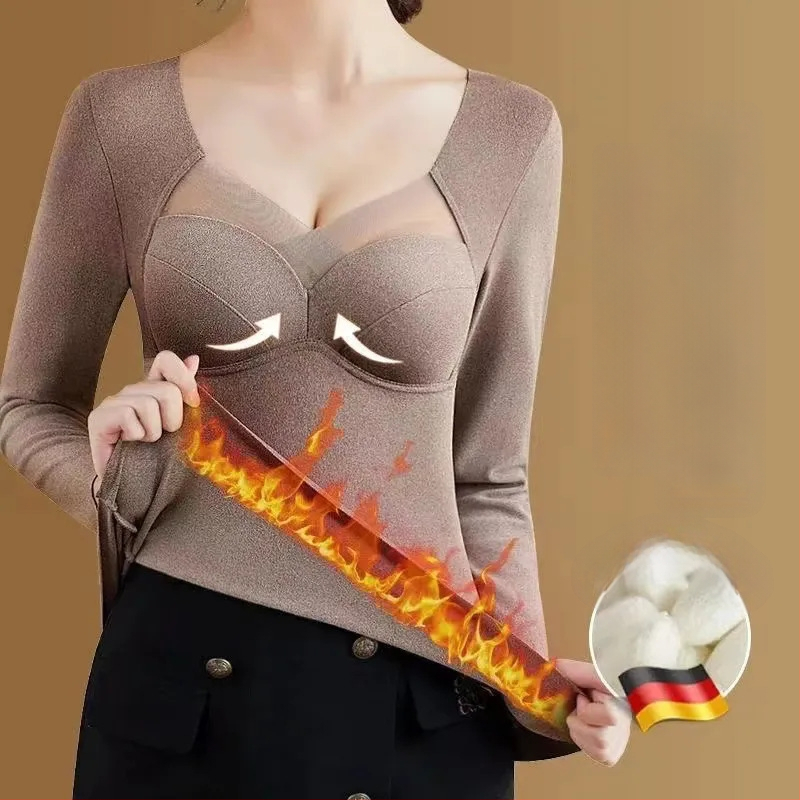 Jednodielne termo spodné oblečenie s vstavanou výplňou na hrudník, vnútorné fleece, dlhé rukávy, vykurovacia funkcia