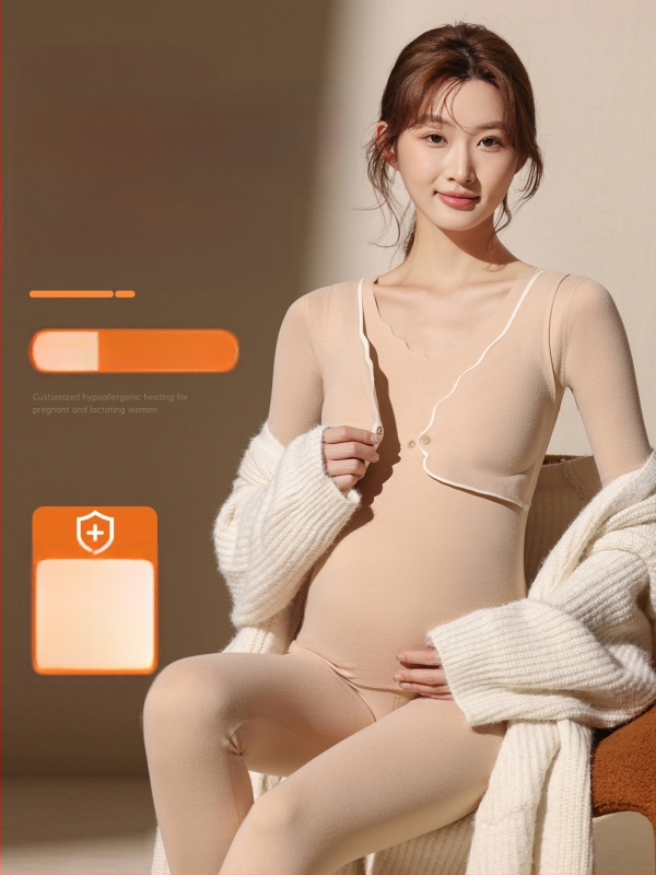 Tehotenský nočný set na dojčenie – top bez rukávov a nohavice, jednofarebný vzor, katiónový polyester so spandexom (90–95% polyesteru; spandex <30%), jeseň 2025