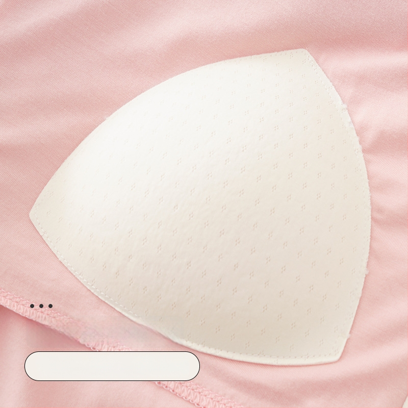 Modalový top na dojčenie s vložkou na prsník, dlhý rukáv, výstrih do V, 95% viskóza 5% spandex