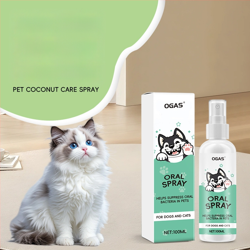 OGAS sprej do úst pre domáce zvieratá — svieži dych, univerzálne použitie, cezhraničný export exkluzívny