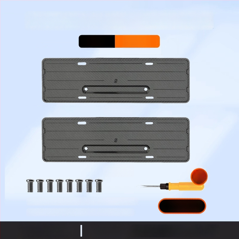 Držiak na poznávaciu značku pre Tesla Model Y — plastový, plná ochrana, kompatibilný s Model Y