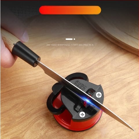 Autonomy Mini kuchynský brúsič na nože s vákuovým prisavom, dvojstranný kamenný ostro brúsiaci (ABS/PVC/železo)