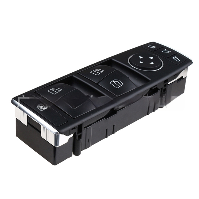 Elektrický hlavný spínač na ovládanie skleneného okna pre Mercedes-Benz W204 – Modely 2128208310, 2049055402, 2129053907; 12V; Materiál: elektronika + plast; Hmotnosť 0,17 kg