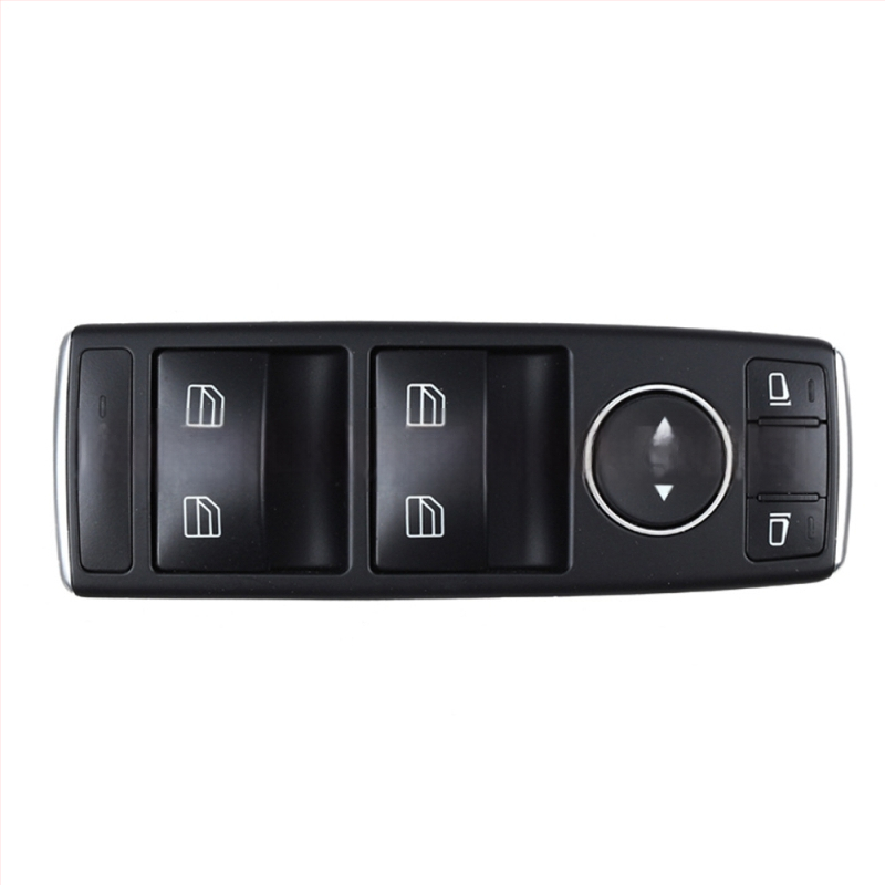 Elektrický hlavný spínač na ovládanie skleneného okna pre Mercedes-Benz W204 – Modely 2128208310, 2049055402, 2129053907; 12V; Materiál: elektronika + plast; Hmotnosť 0,17 kg