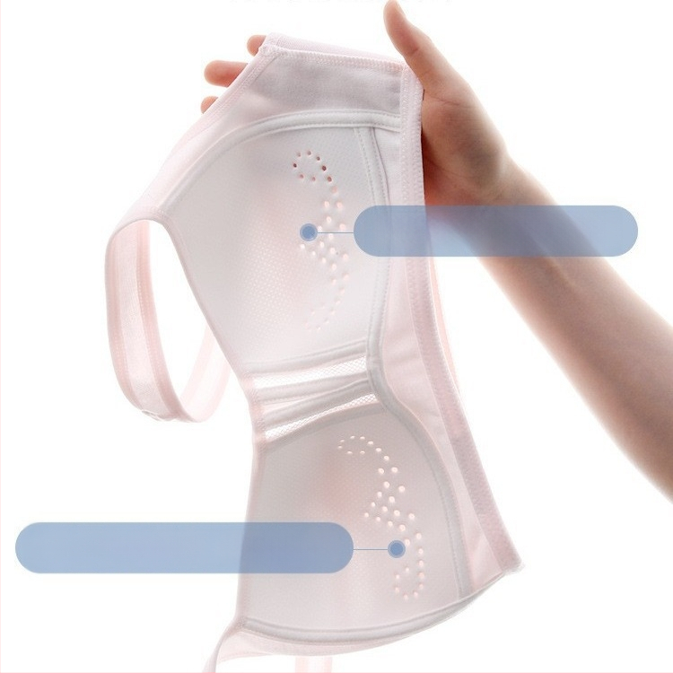 Bavlnená tréningová podprsenka pre tínedžerky, štádium 2 (12–15 rokov), plná miska, tenká tvarovaná miska, pevné dvojité ramienka