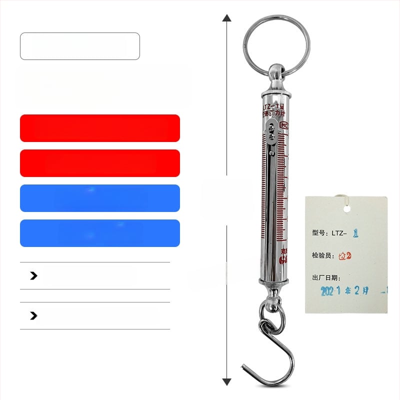 LTZ-100 trubkový sila merací prístroj, rozsah 200/300N, pružinová ťahová tyč, tester ťahu