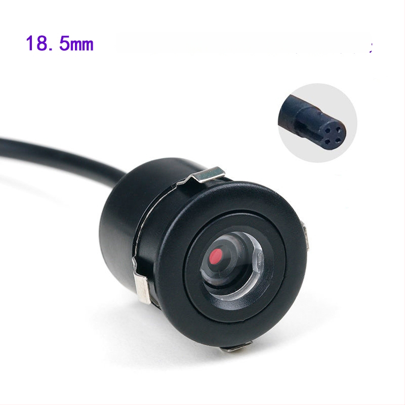 Kamera pre cúvanie, namontovaná na elektrickom trojkolke, 12V, 4-dierová montáž, nastaviteľný uhol 90°, pozorovací uhol 120°, rozlíšenie 480p