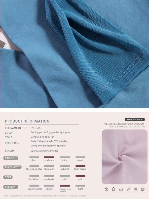 Dámske tanečné leotard, látka z nylonovej zmesi s podšívkou Milk Silk, etnické tanečné oblečenie na predstavenia, model YL2340