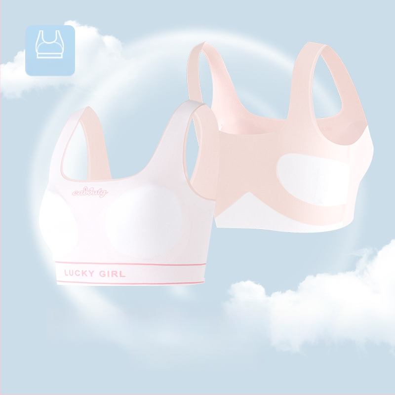 Nylonové športové podprsenka pre tínedžerky (13–18) – tenké formované košíčky, úplné krytie, pohodlné