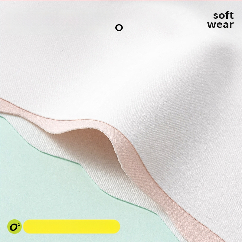 Dievčenská vestová podprsenka pre vek 12–15 rokov, Nylon + Spandex, Plný košíček, Tenký tvarovací košíček, Podšívka z nylonu