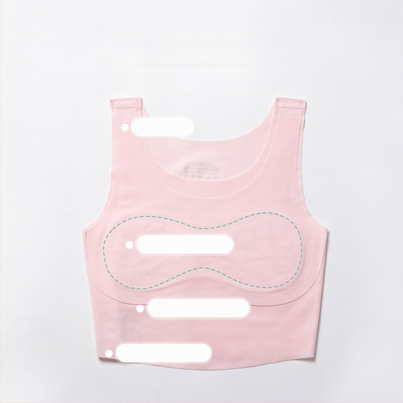 Dievčenská modalová bezšvová podprsenka pre dievčatá, s plnou veľkou košíčkou a hrubým formovaným košíkom, pevné dvojité ramienka, priedušná a odvádza vlhkosť