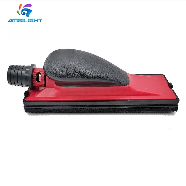 Can Jie vákuová ručná brúska doska, odnímateľná doska — pre auto, nábytok, jade, kov, drevo; hmotnosť 493 g