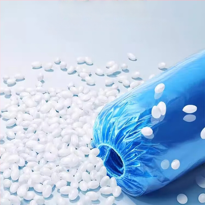 Jednorázové návleky na topánky pre domáce použitie, hrubé, vodotesné, odolné voči opotrebeniu, protišmykové, plastové