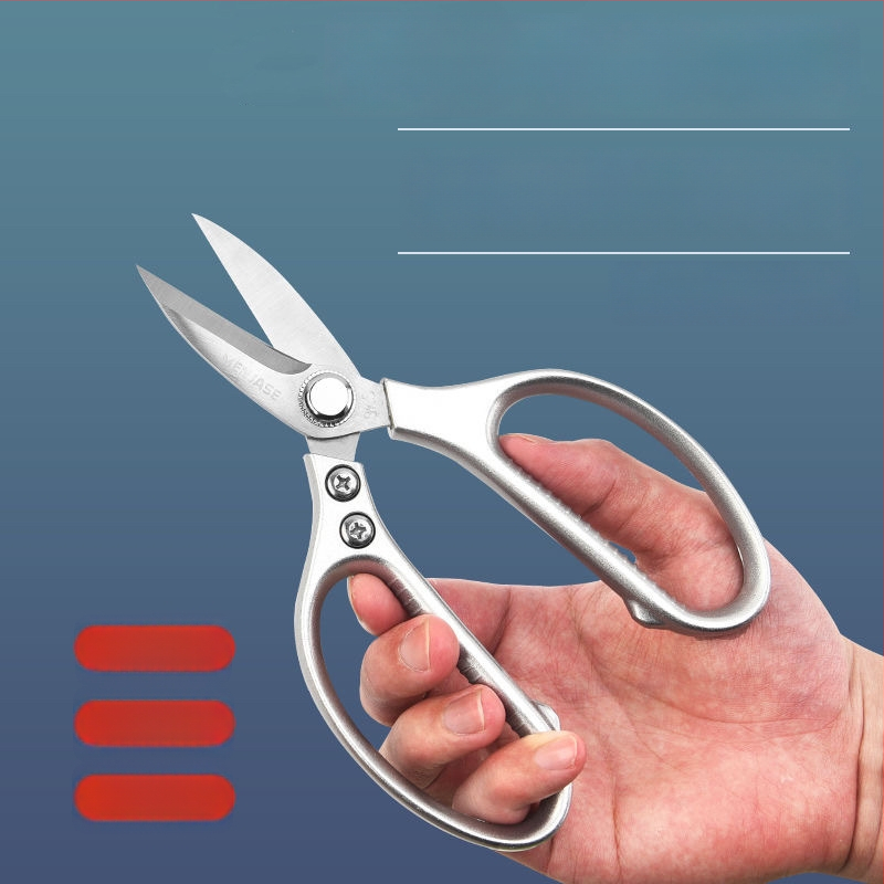 Kuchynské nožnice z nerezovej ocele, celá oceľová konštrukcia, na domáce použitie, prispôsobiteľné, moderný minimalistický štýl