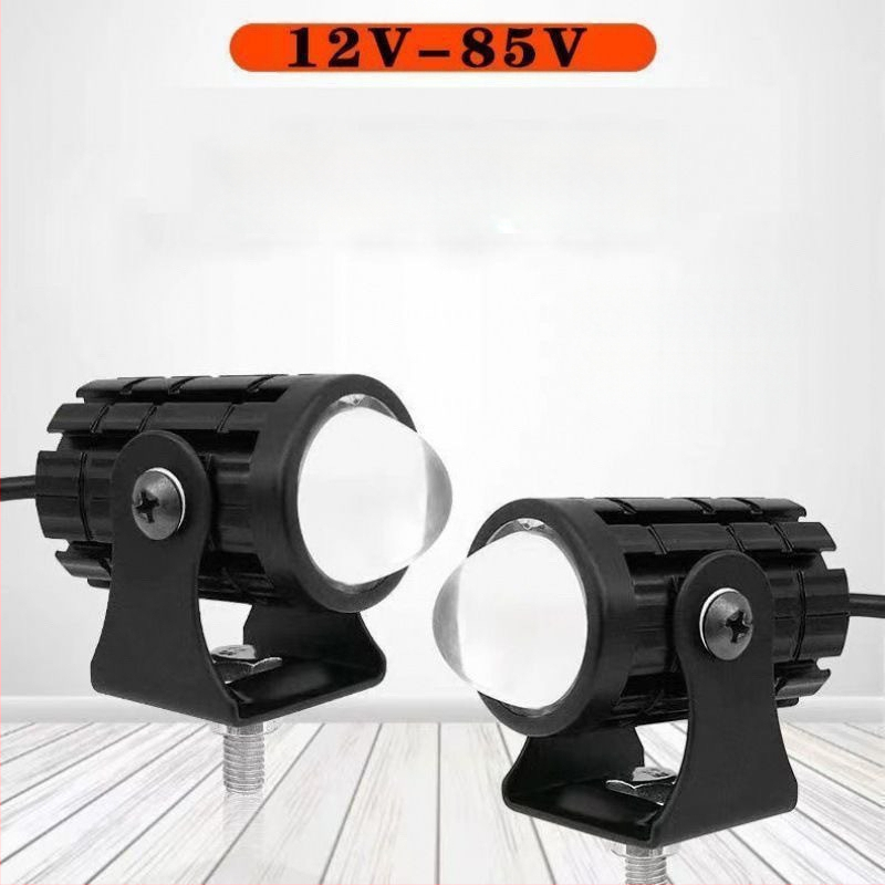 Vonkajší LED laserový reflektor pre motocykle a elektrické vozidlá, mimoriadne jasný, 12–60V