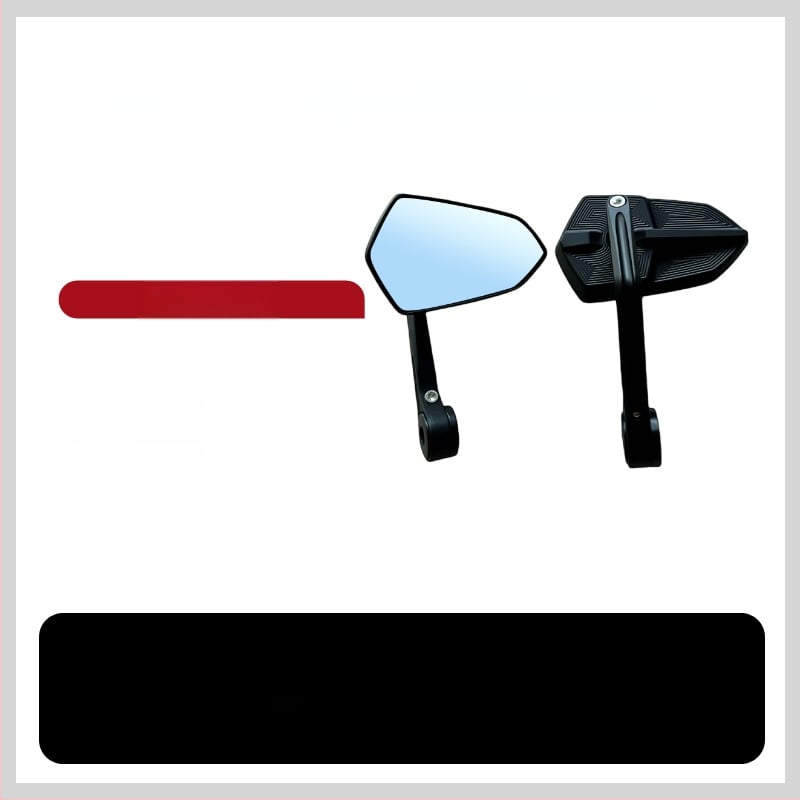 Fangyu zrkadlo na riadidlá – hliníková zliatina, štvorcové sklo, pravostranný závit, pre dvojkolesové vozidlo