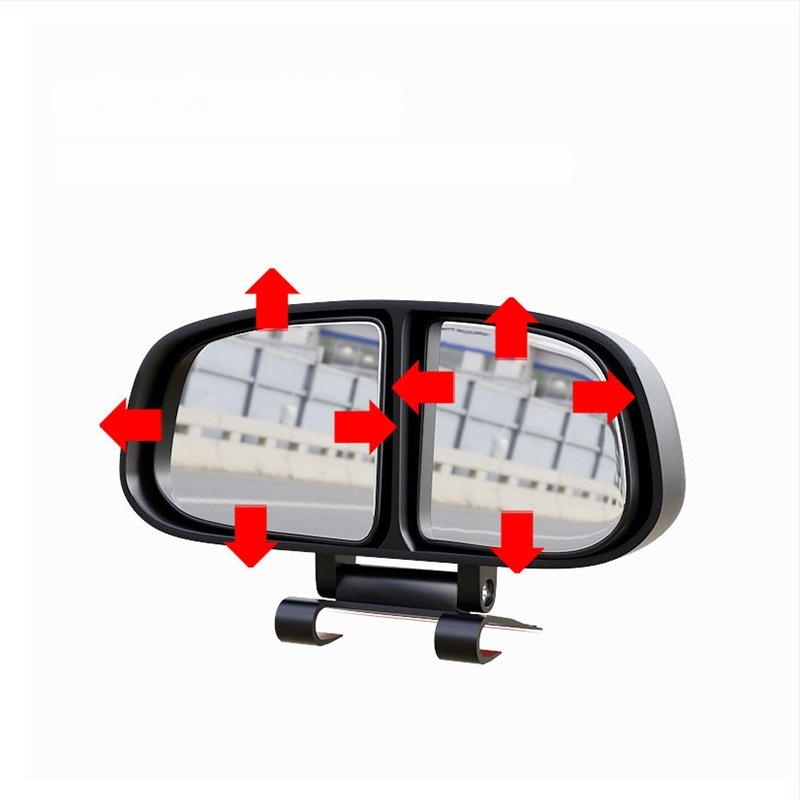 Carfu spätné zrkadlo do auta so širokým zorným poľom, HD obrazom a pomocným zrkadlom pre slepé miesta