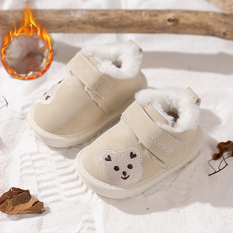 Členkové topánky z umelej kože HY-4, európsko-americký štýl, pre deti 1-6 rokov