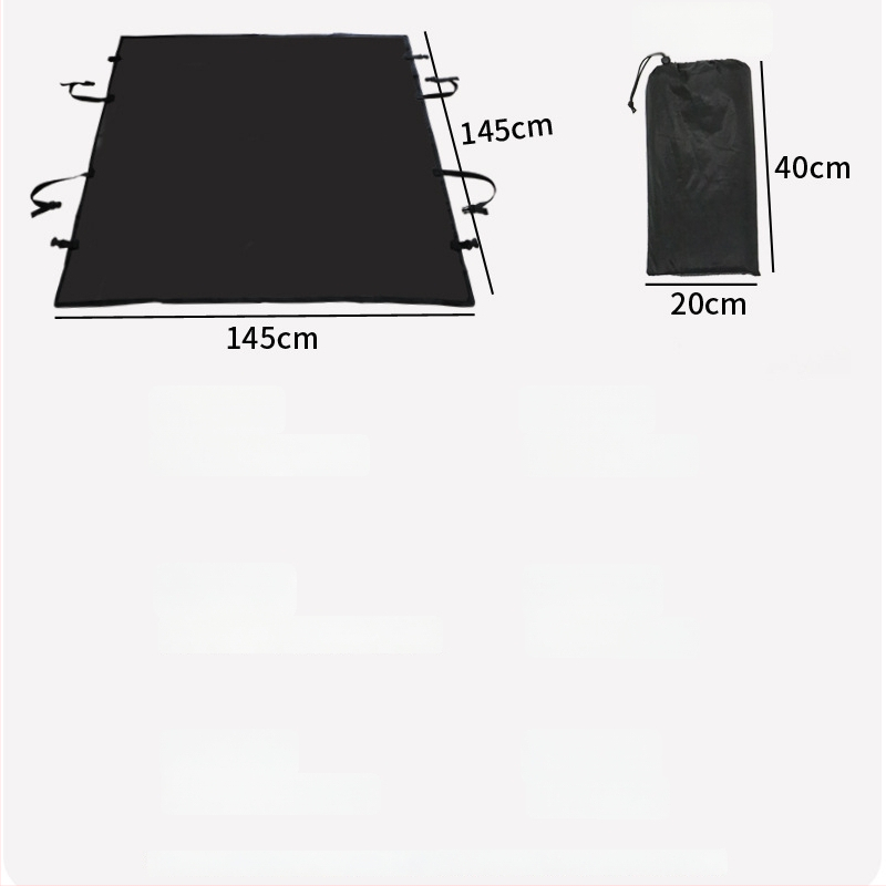 Автомобилна седалкова подложка за домашни любимци за задния ред, кучета, Oxford плат, марка Piao Mei, лицензирана частна марка