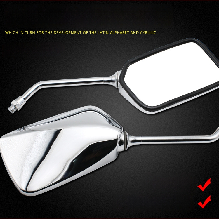 Zadné zrkadlo na motocykl, konvexné zrkadlo, model Prince of the Big Turtle King, sklenené zrkadlo, 12V, Mojielong