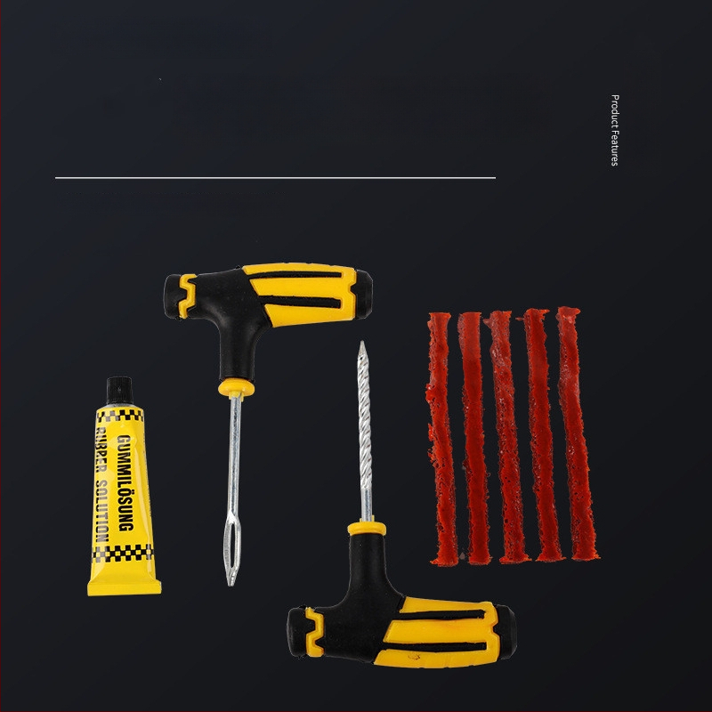 Rehviremonttööriistade komplekt liimiga – Town Head kaubamärk, liimimaterjal, kohandatav töötlemine, privaatse kaubamärgi võimalus