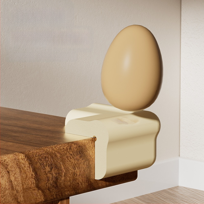 Shield Dad Dieťa stôl roh ochranný roh - Pravouhlý, proti kolíziám, balenie 100 kusov