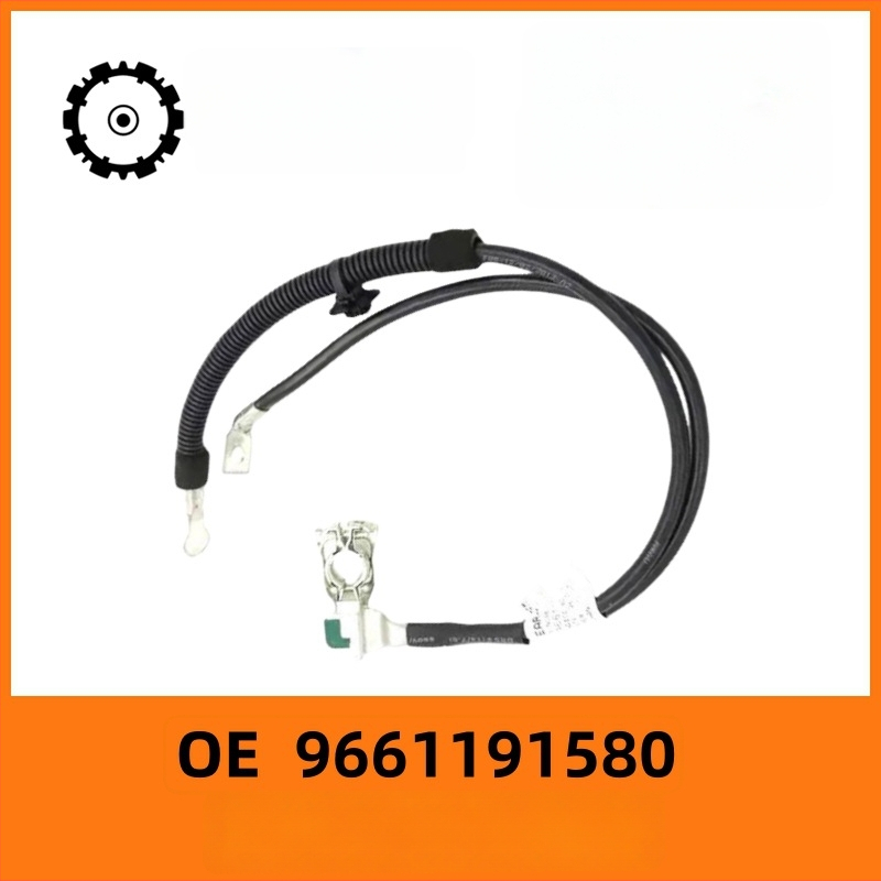 Záporný kábel batérie s poistným prepojovacím lankom pre Citroën 307/308/408 – OE 5638SC 9661191580