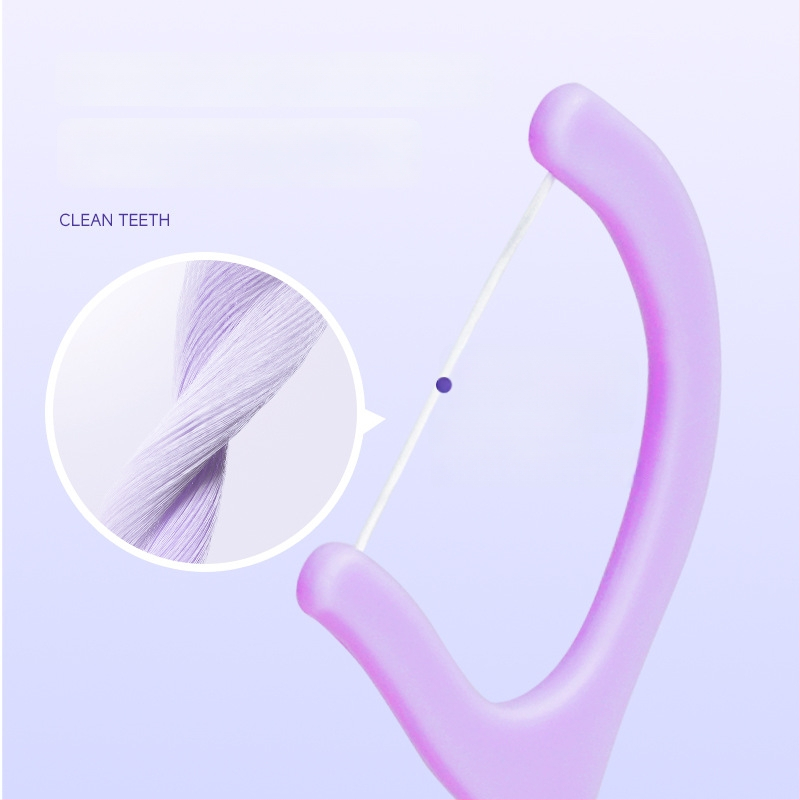 Dentálny niť Jian – ovocná príchuť, plastový materiál, jednorázová, 30–50 kusov v balení