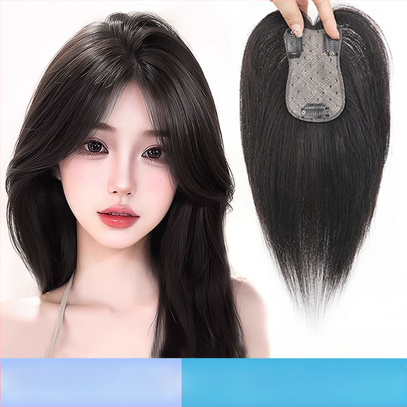 Paruka z pravých ľudských vlasov, rovné pramene vlasov, Gold Wire 711, farbenie možné, pre ženy