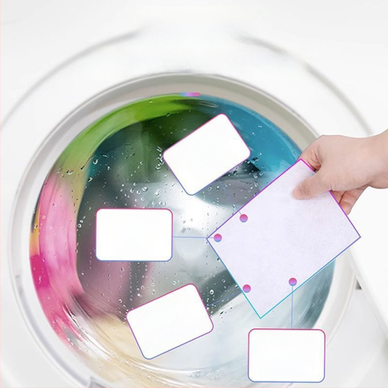 Pracie listy na farby – zabraňujú transferu farieb, pre domáce práčky, Značka: Fan Rou