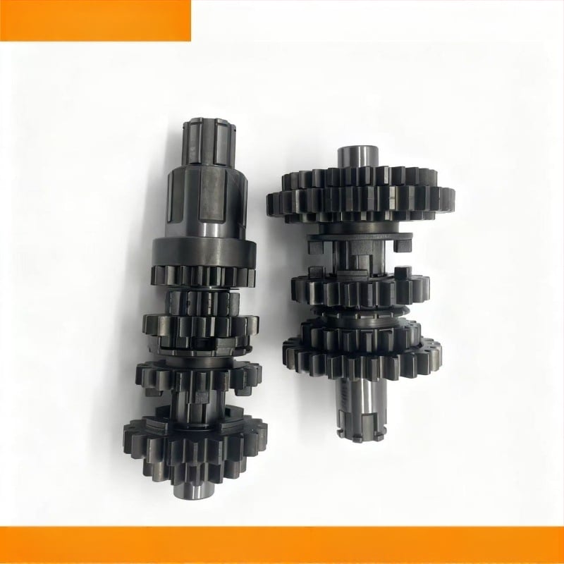 Sada hlavných a vedľajších hriadeľov pre motocykel Kailxun CPS250 – 250 cm3, jednocyklový motor