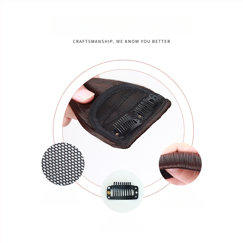 Príčesok pre ženy, podložka na korene pre objem, rovný štýl, vysokoteplotné vlákna