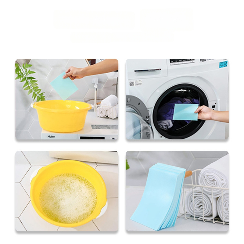 Prací tablety — ochrana proti špinám, nízka pena, bez vône, obsah aktívnej látky 6–10%