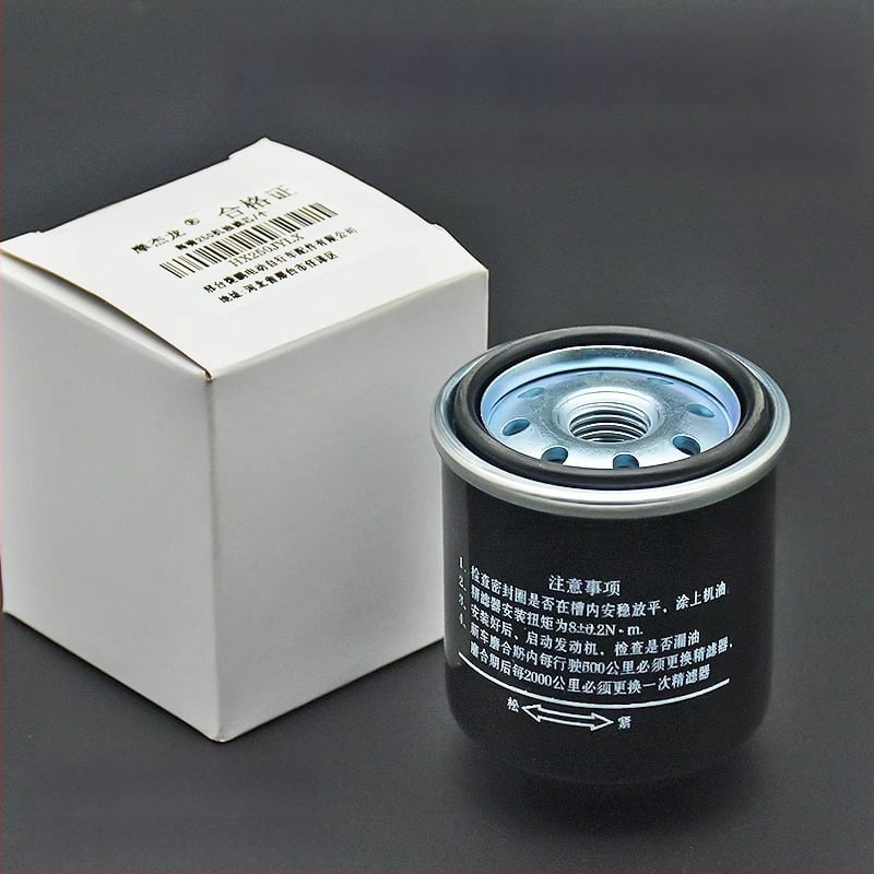 Olejový filter element pre trojkolesový motocykel Lovol Zongshen 200/250cc — jednovalcový motor, krúti moment 150 Nm, Značka Mogelon, Model 002